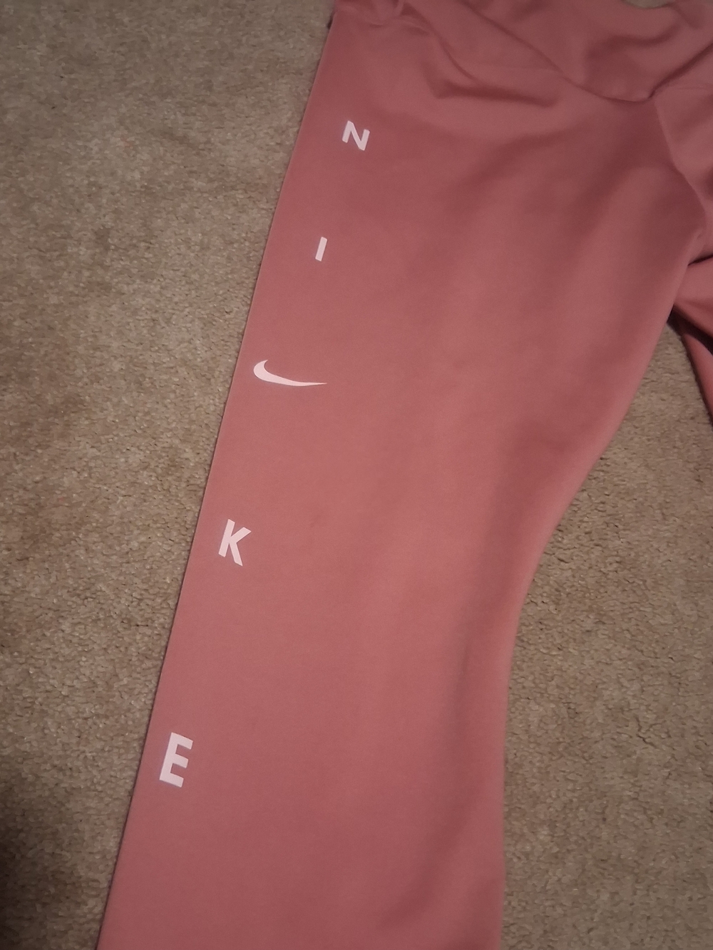 Nike Dri-FIT Blush Pink Active Leggings
